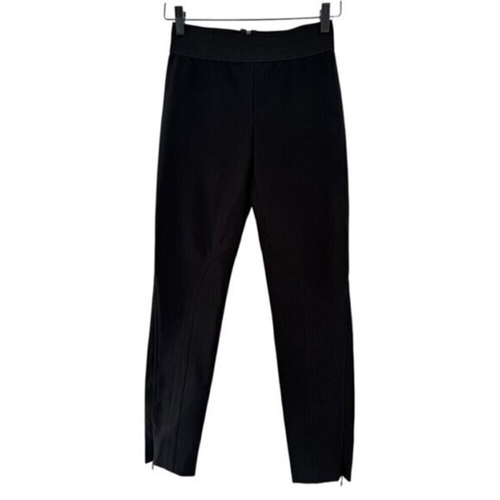 Stella McCartney Black Skinny Pants with Tapered Leg size EU 36